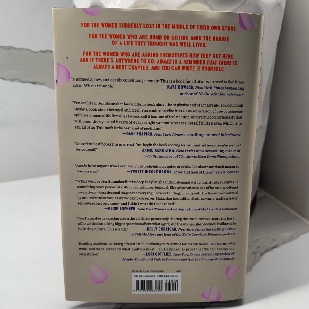 Awake: A Memoir by Jen Hatmaker, Signed copy - Picture 4 of 4